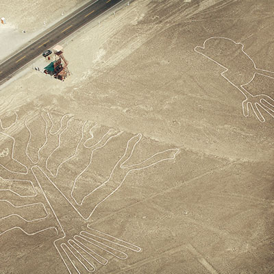 The Nazca Lines are a UNESCO world heritage site