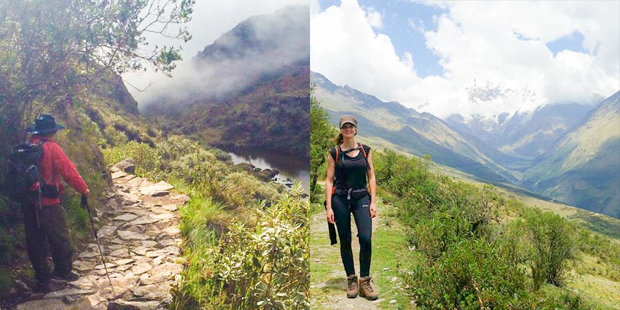 Diverse landscapes and ecosystems into the Inca Trail Route