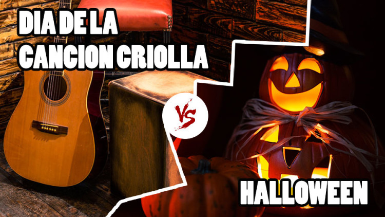 Halloween vs. Día de la Canción Criolla