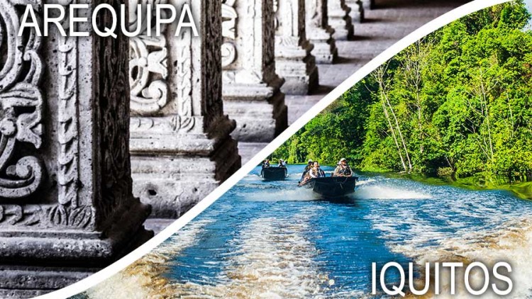 When You Only Have Time for One: Arequipa vs. Iquitos