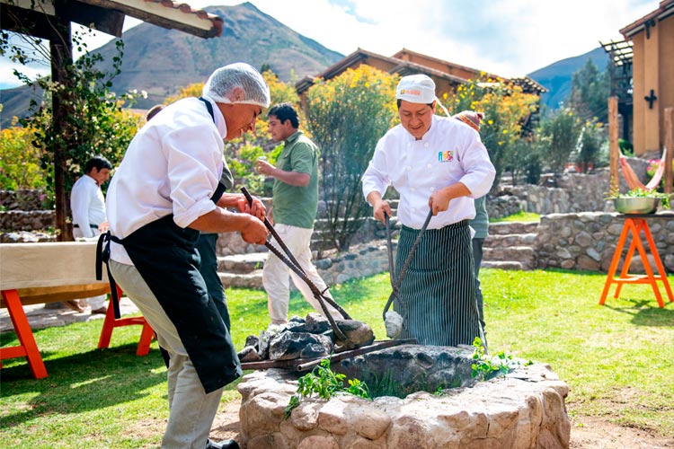 Pachamanca Stone Heated