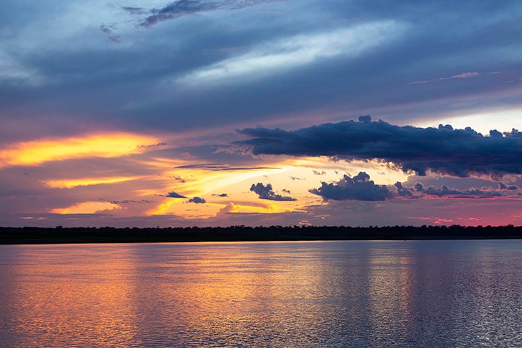 Amazon, Sunset