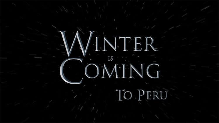 Winter is Coming: Prepare for Peru Luxury Travel in Winter