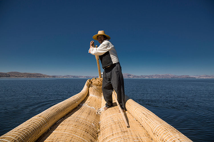 man lake titicaca