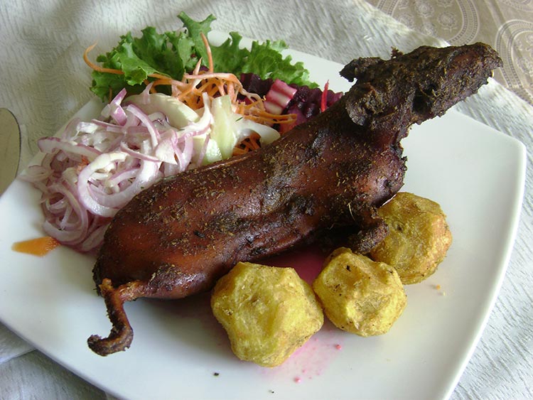 cuy peruvian food