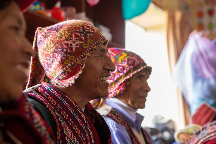 Peruvian clothing of the Andes chullo