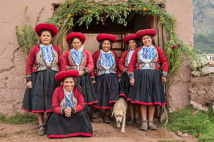 Peruvian andean women