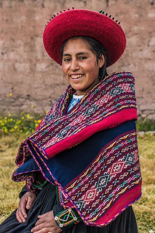 Peruvian andean dress