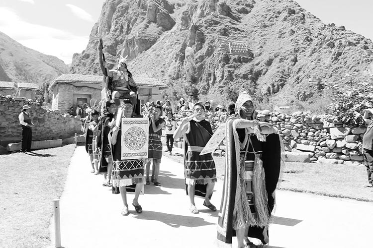 Ollantay raymi festivities in cusco