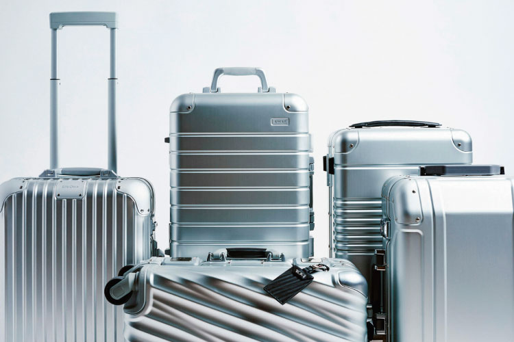 aluminum suitcase