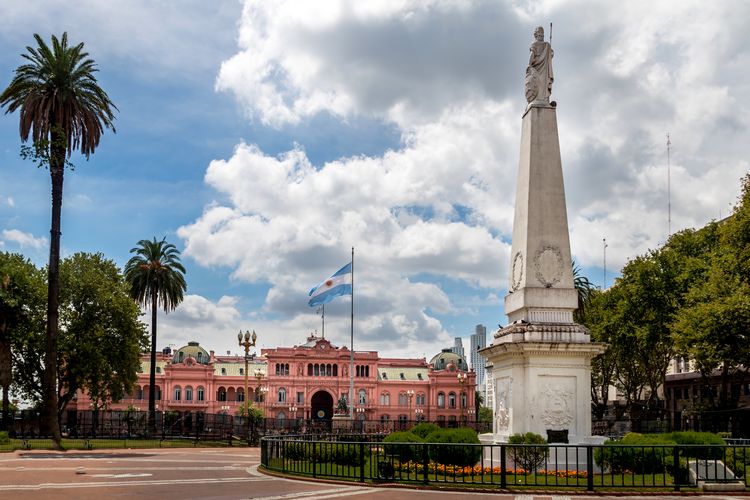 Main Square Buenos Aires Argentina