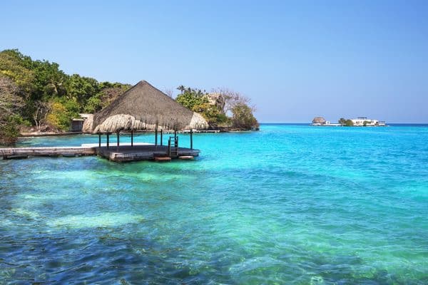 Rosario island Colombia