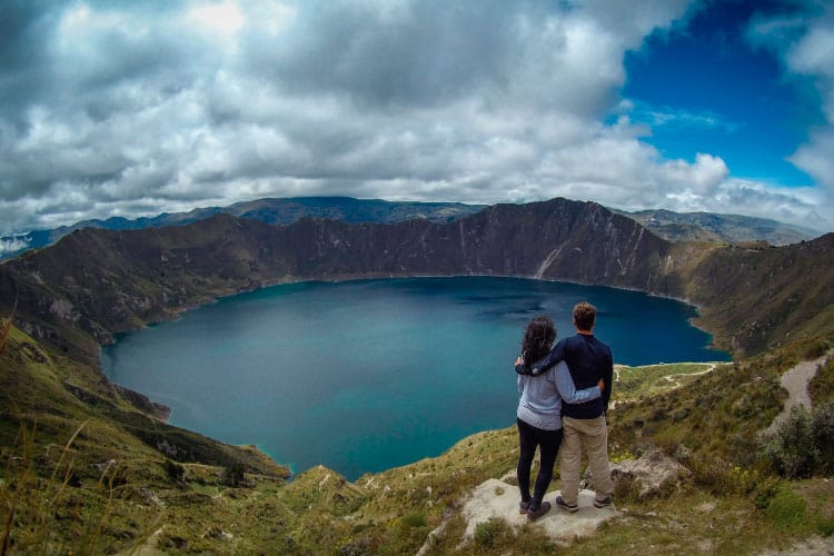 Quilotoa Lagoon Ecuador Travel