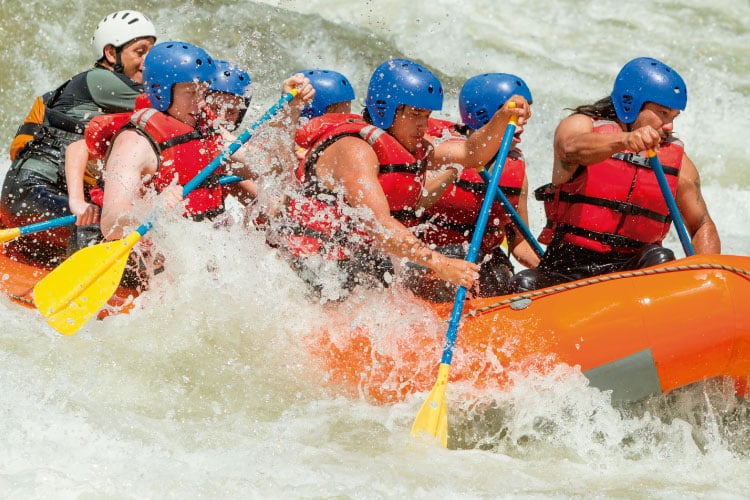 Rafting in Ecuador