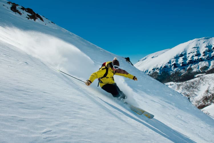 Skiing in Ushuaia