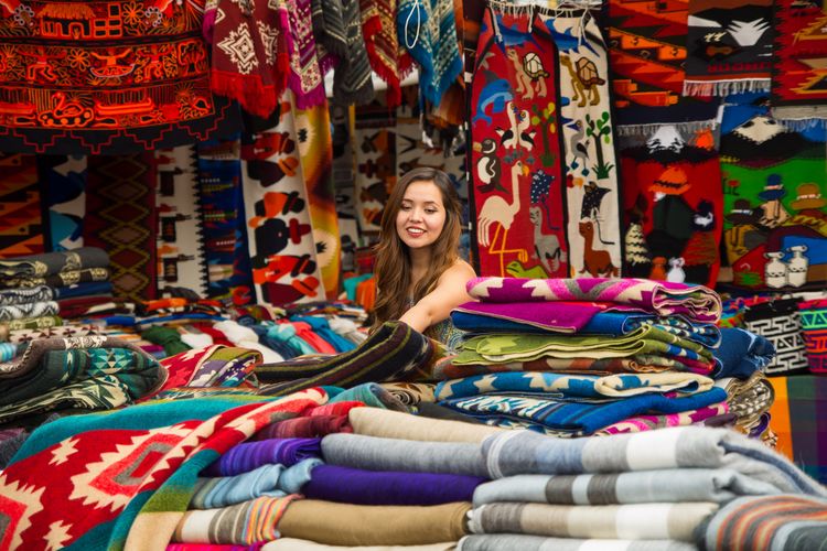 Otavalo market Ecuador