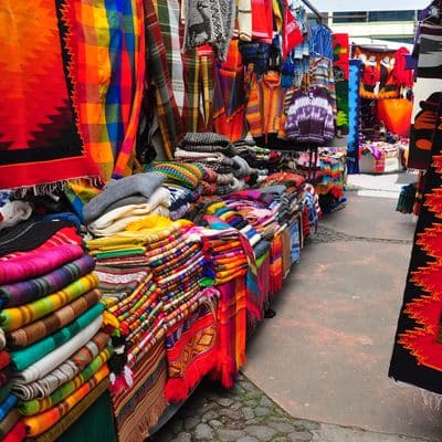 Otavalo market Ecuador