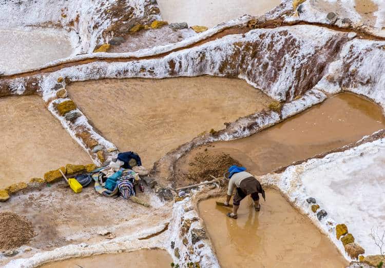 Maras Incas techniques