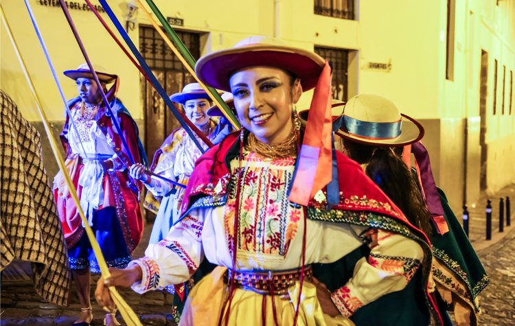 Carnival in Ecuador