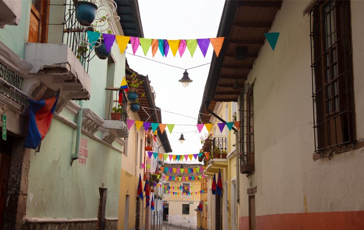 Carnival in Quito